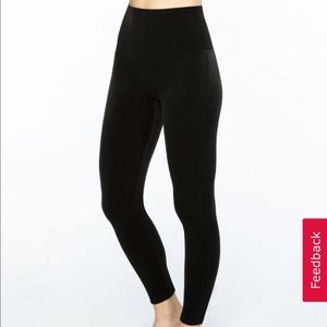 Spanx velvet leggings